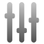Toolbar Equalizer Icon 64x64 png